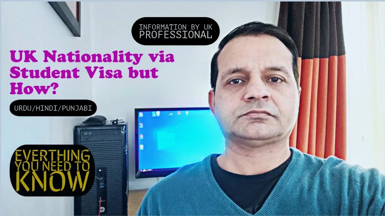 🇬🇧UK student visa indefinite leave to remain - UK student visa permanent settlement route Urdu/Hindi