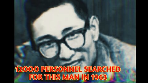 12OOO PERSONNEL LOOKING FOR THIS MAN IN 1963 #case #criminal #crime #fugitive #news #casestory