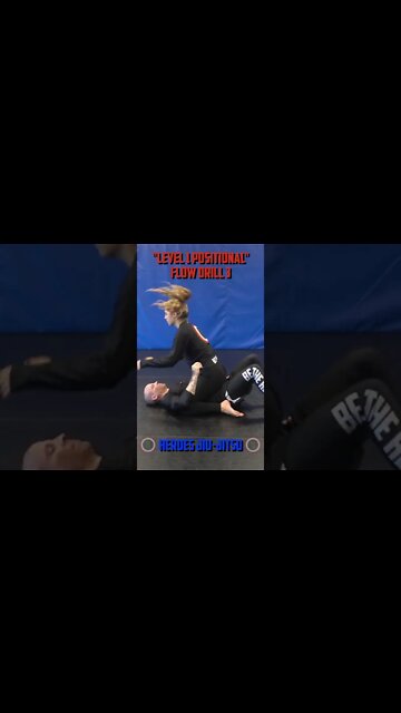 Heroes Training Center | Level 1 Jiu-Jitsu Positional Flow Drill 3 | Yorktown Heights NY #Shorts