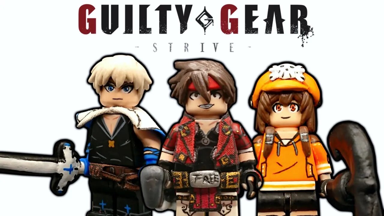 Guilty Gear Strive: Lego Custom Minifigures