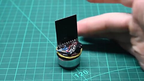 Tiny volumetric Display prototype