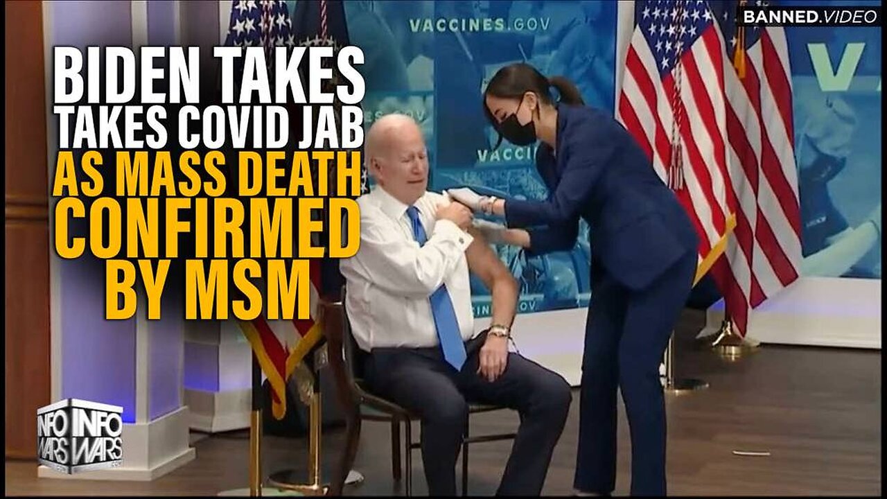 Washington Post Admits The Covid Vaccine Is Killing People As Biden Takes A 5th Shot On Live TV