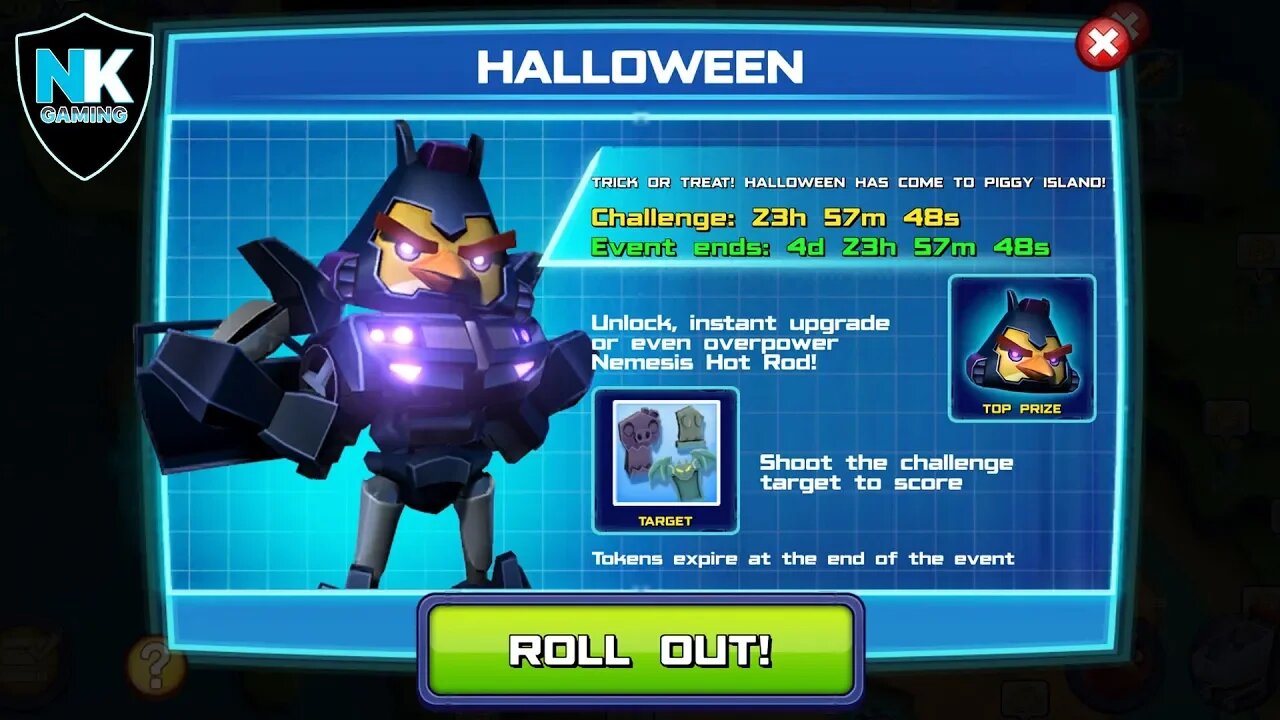 Angry Birds Transformers - Halloween Event - Day 2 - Featuring Barricade