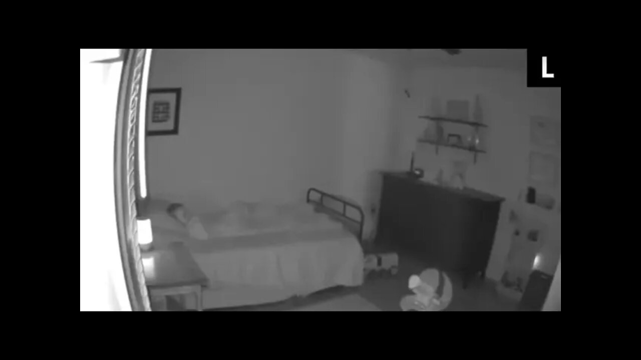The dog checks the children every night before going to bed