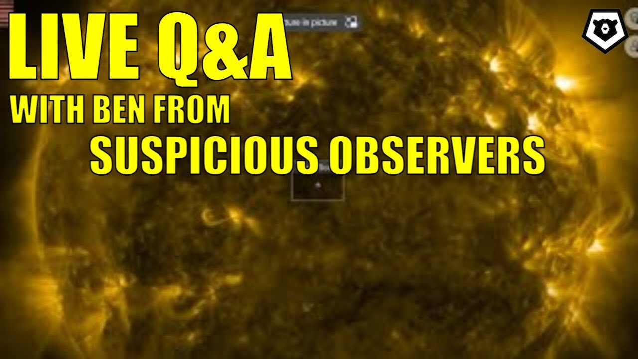 Live Q&A with Ben from Suspicious Observers