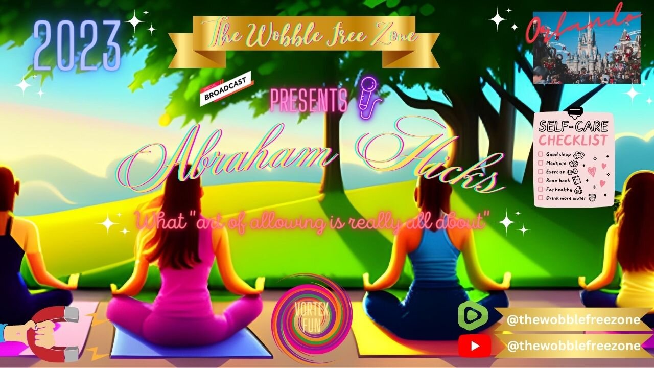 Abraham Hicks, Esther Hicks "what art of allowing is really all about" Orlando
