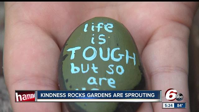 Kindess rocks gardens are sprouting