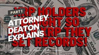 Attorney Deaton Explains WHAT’S STOPPING RIPPLE From Releasing Hinman E-mails