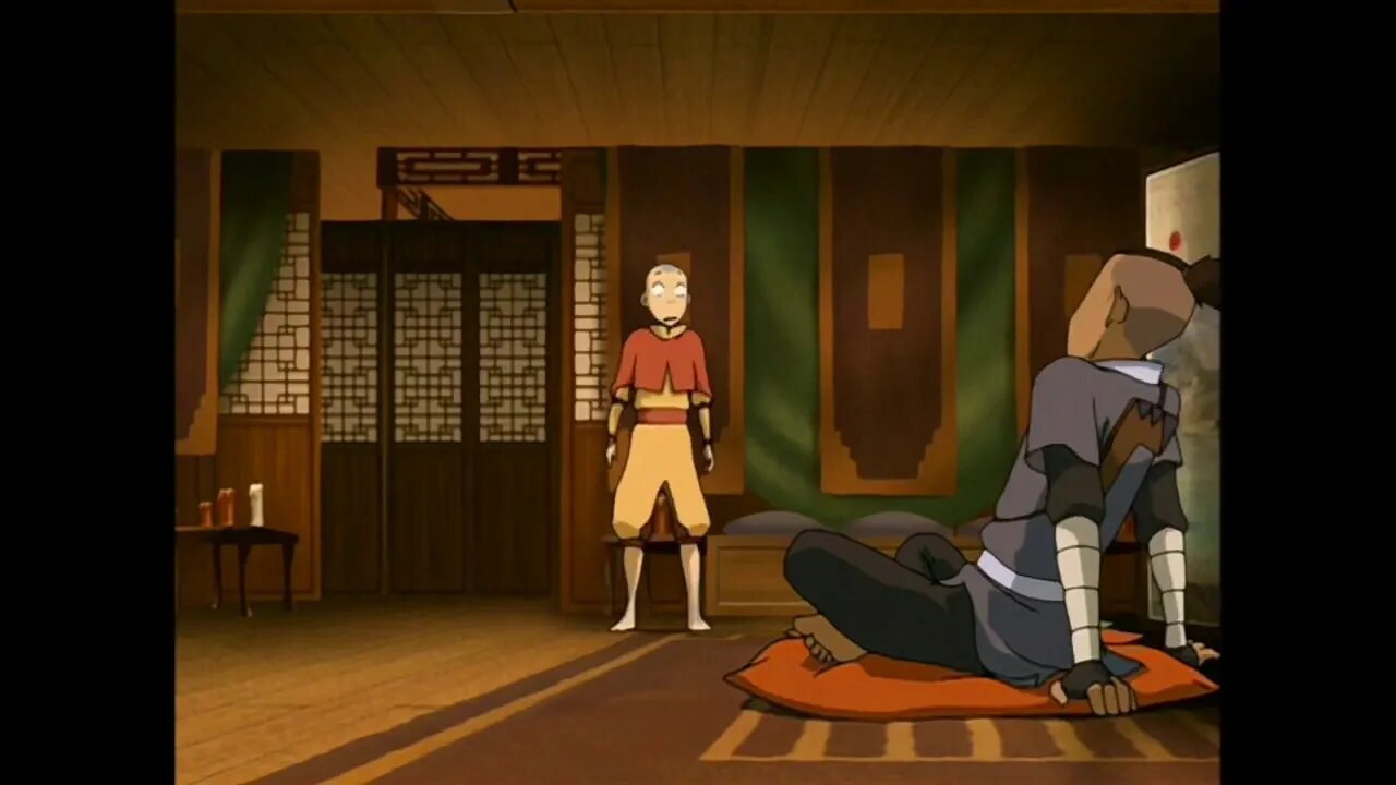 Looks like someone had a good bathroom break (Avatar The Last Air Bender)