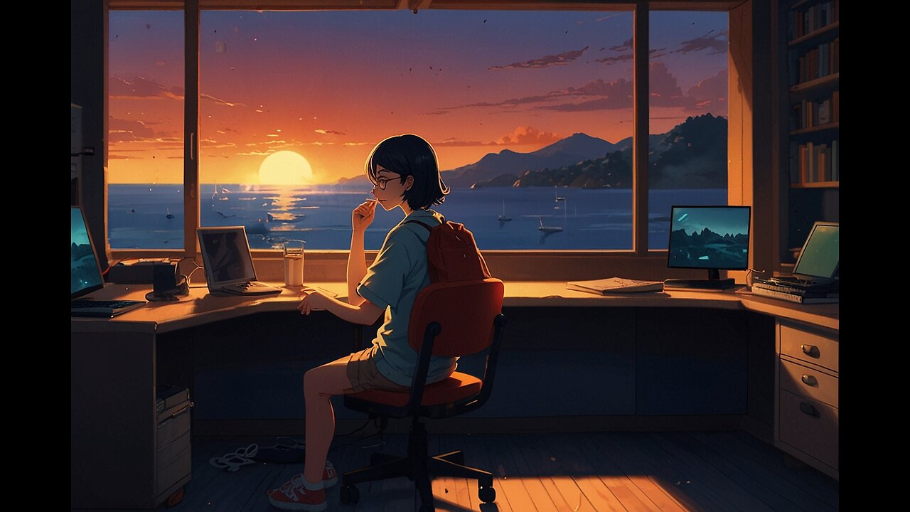 Lofi Music for a relaxing vibe at evening, eliminate stress and anxiety