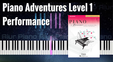 500 Year Old Melody - Piano Adventures 1 Performance Book Tutorial - Page 18-19