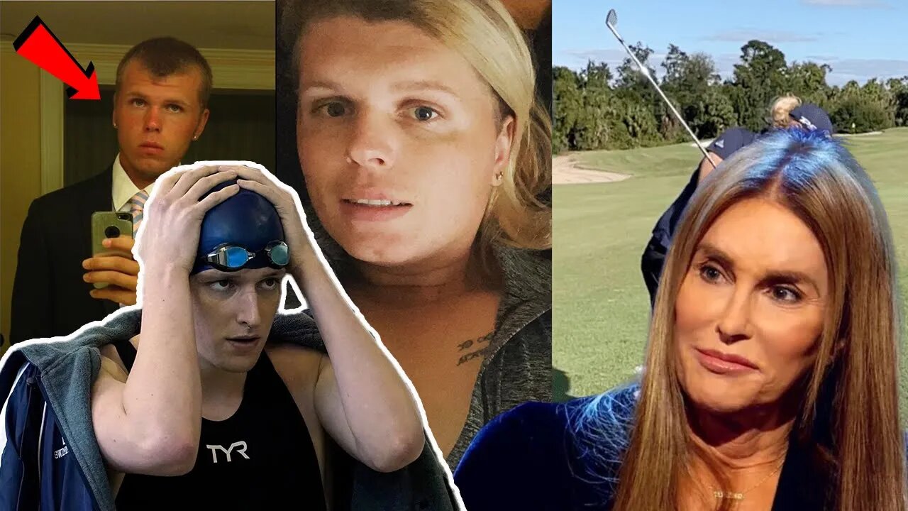 Caitlyn Jenner SLAMMED Lia Thomas for competing against women, but supports BIOLOGICAL MALE golfer!