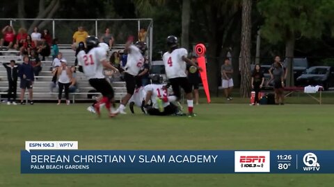 Berean Christian holds off Slam Palm Beach