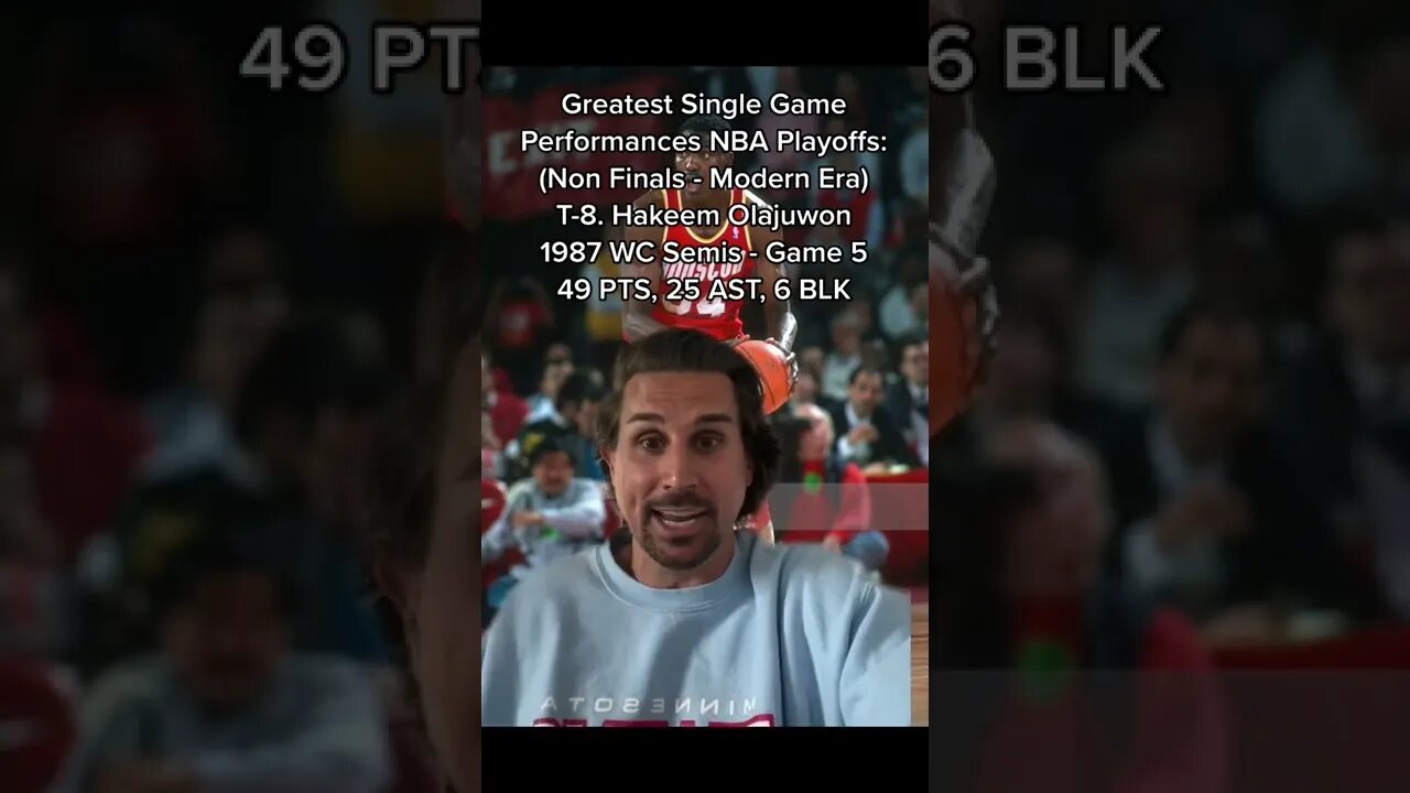 Greatest Playoff Performances (Non-NBA Finals Edition) Modern Era #shorts