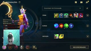 jogando Lolzinho rumo diamante