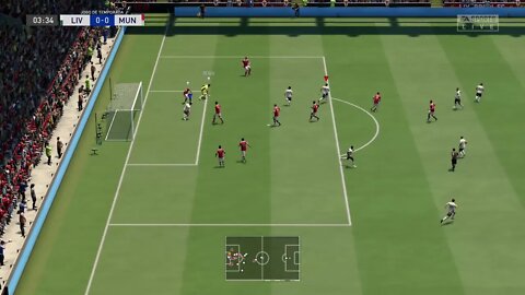 Fifa 22 - Modo COOP - Mané - Liverpool x Manchester United - Temporada 25/02/2022