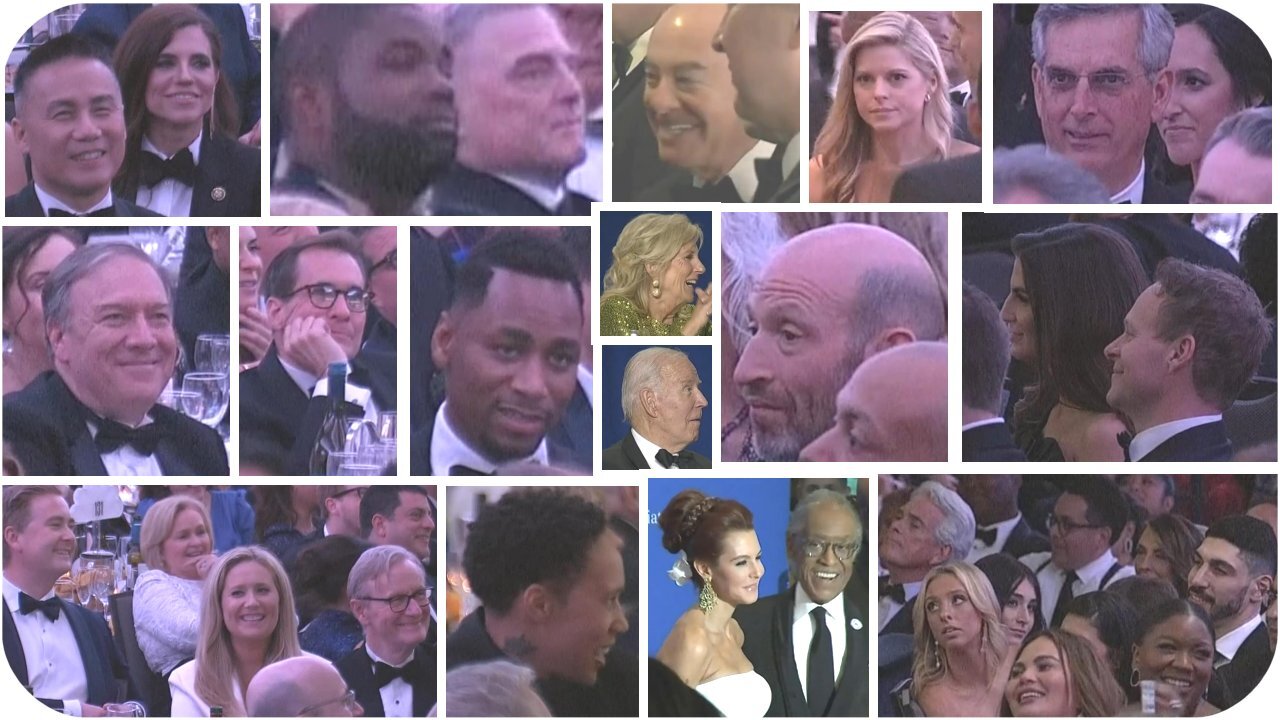 The Red Carpet AND jokes ->All-in-One at the White House Correspondents Dinner 4/30/2023