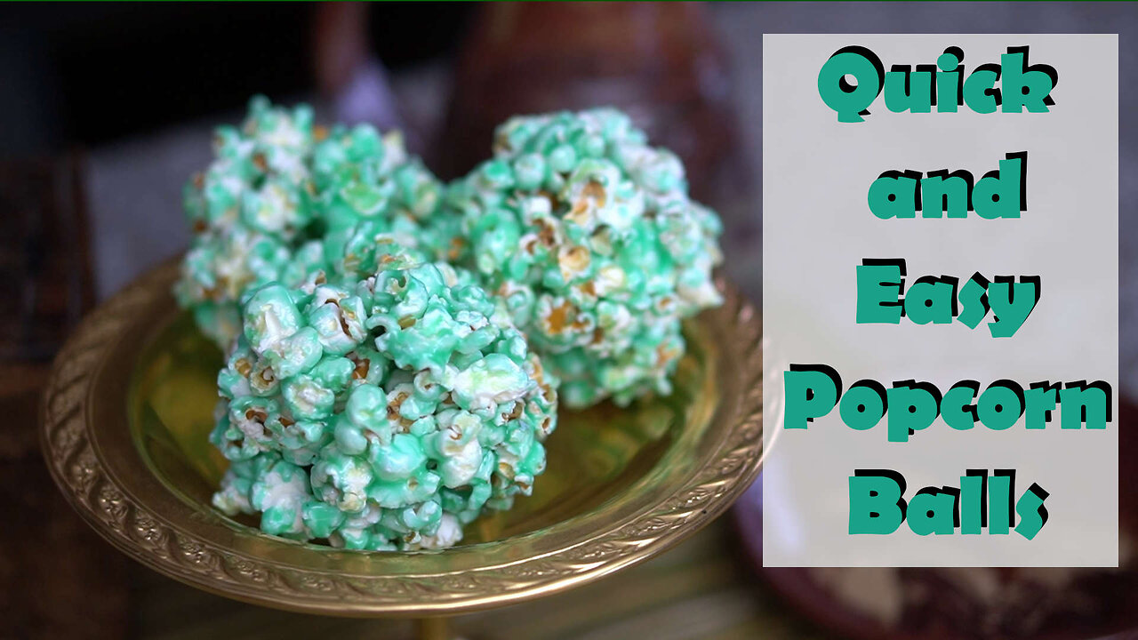 How to Make Popcorn Balls