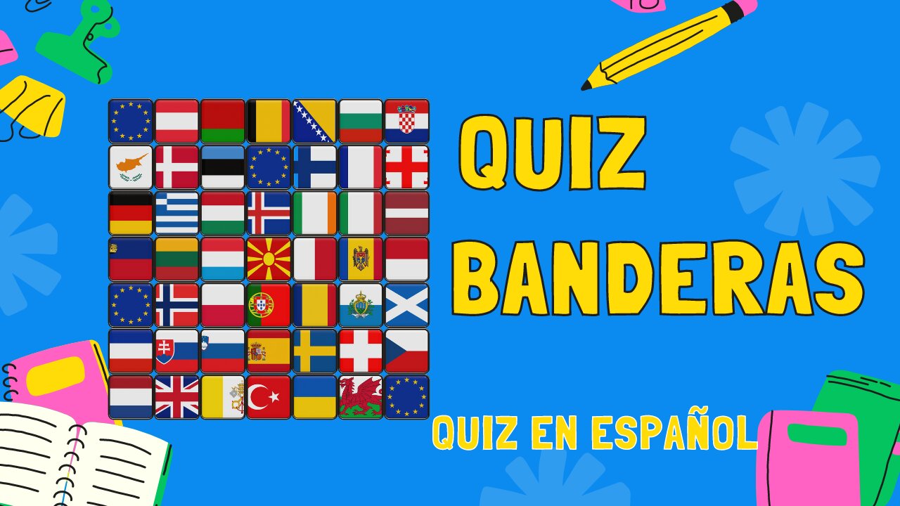 ADIVINA las Banderas del Mundo en 5 SEGUNDOS 🌍🧠 | Adivina el País | Test Geografía | Quiz En Español