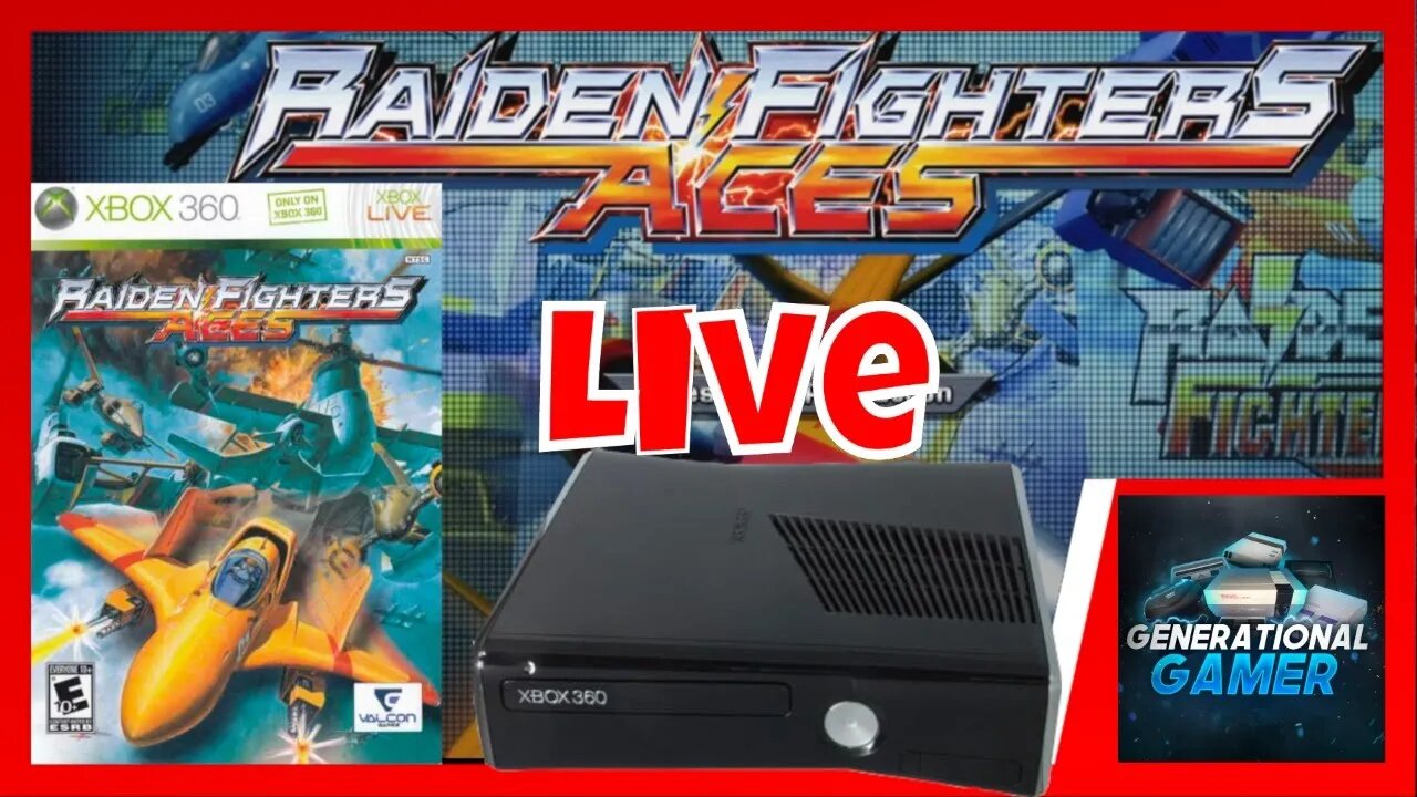 Raiden Fighters Aces (SHMUP) For Xbox 360 (Live)