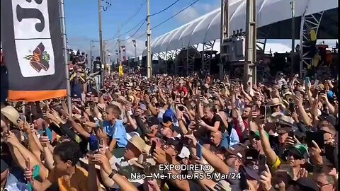 Jair Bolsonaro rally in Não-me-toque,Rio Grande do Sul, Brazil