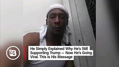 Dude Tells it like it is with Trump!