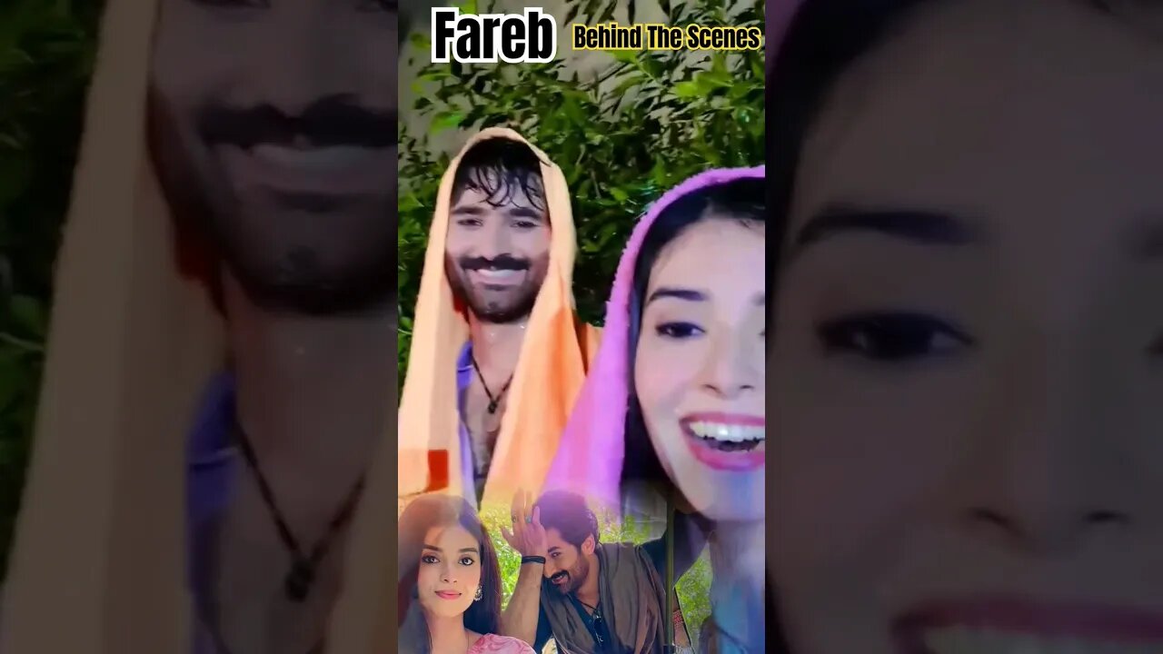 Fareb - Behind The Scenes #zainabshabbir #shorts #tkdvidzpr #viral #youtube