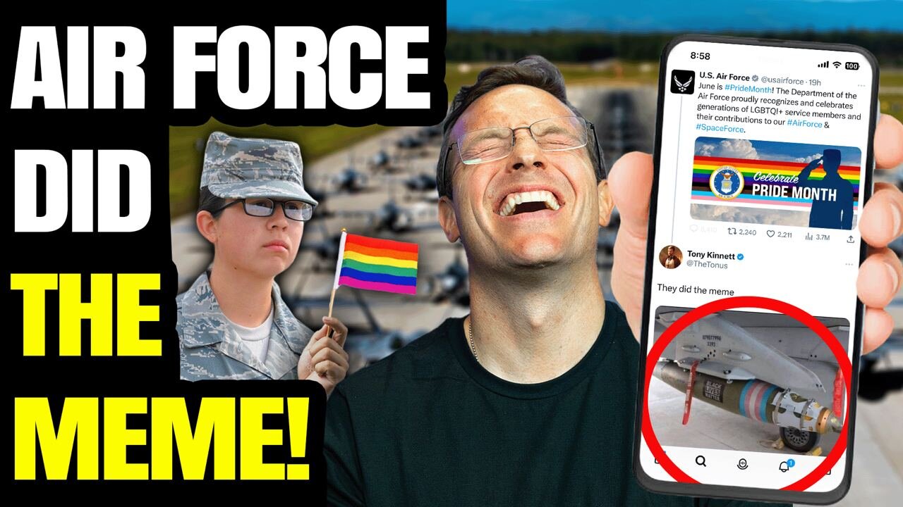 I Can NOT Believe This | The US Air Force Did The MEME! LMAO 😂