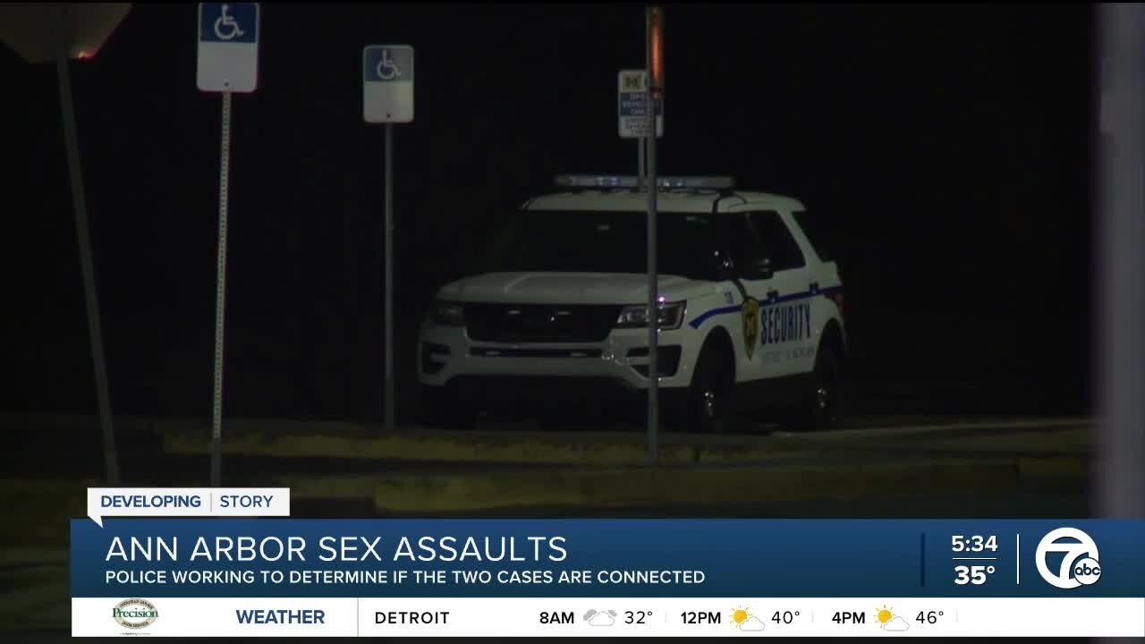 Ann Arbor Police investigating 2 sexual assaults that happened within 5 minutes of each other