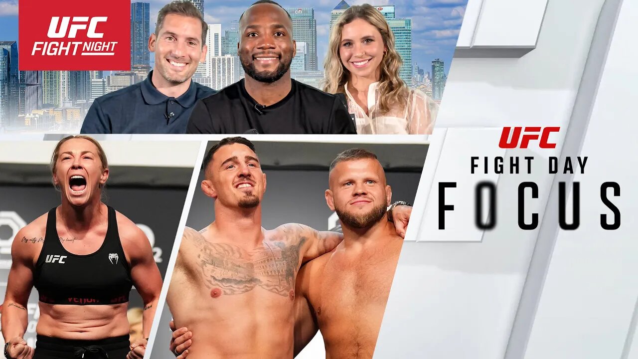 UFC London: Fight Day Focus with Leon Edwards | Tom Aspinall vs Marcin Tybura