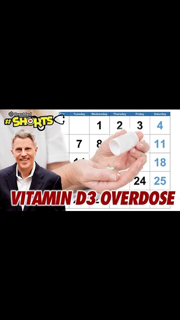 #SHORTS Vitamin D3 Overdose