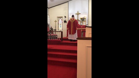 Fr. Crowder’s Second Sermon from Whitsunday