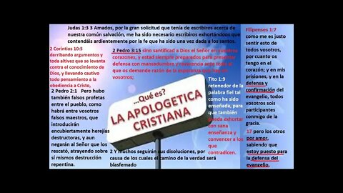 Lección 01 Introducción a la apologética.
