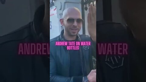 Andrew Tate on water bottles #Shorts