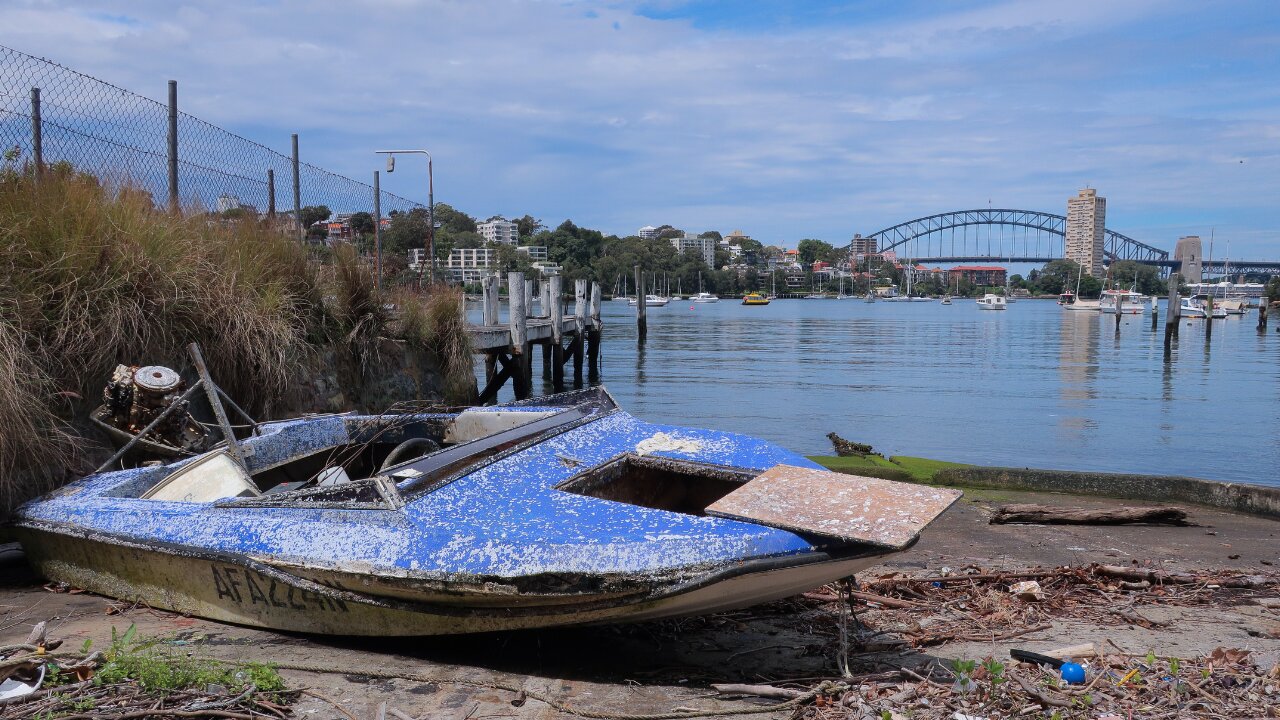 Boathouse Abandoned on The Sydney Harbour