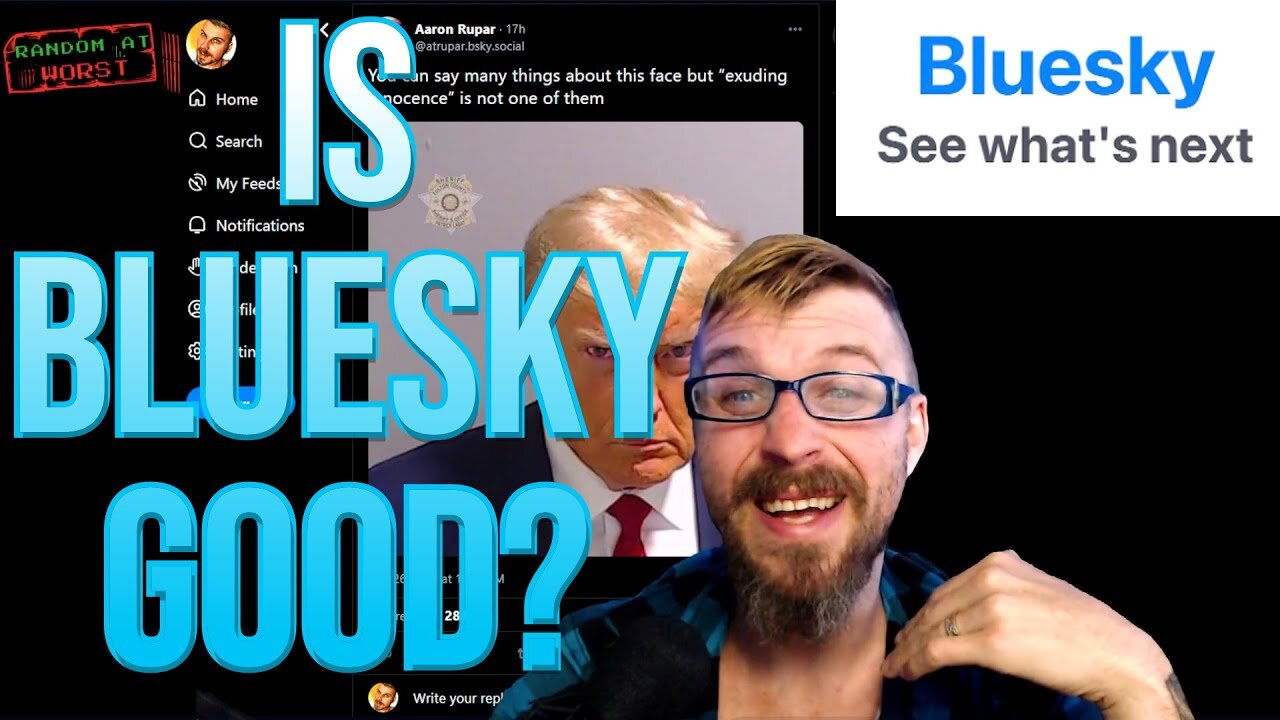 Random At Worst: My Honest Review Of BLUESKY!