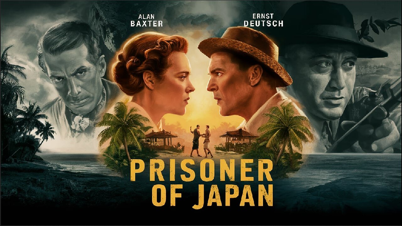 PRISONER OF JAPAN (1942) Alan Baxter, Gertrude Michael & Ernst Deutsch | Drama, War | B&W