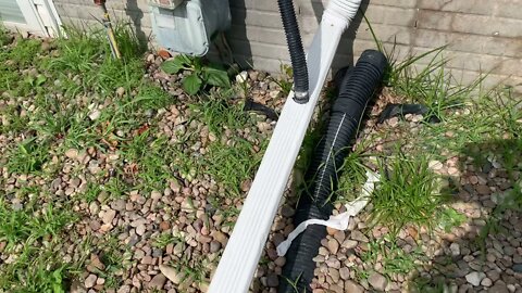 Crazy downspout