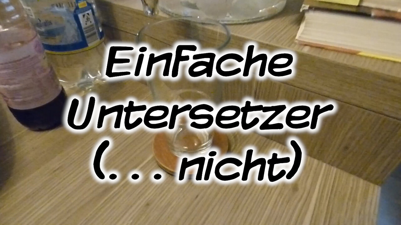 Mach's Dir. Selbst. - Einfache Untersetzer (... nicht)