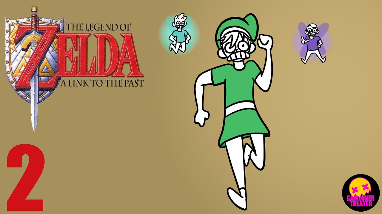 The legend Of Zelda A Link To The Past: Bonding With Daddy! - Part 2 - Gameover Theater