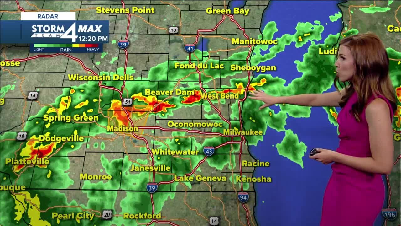 Southeast Wisconsin weather: Storms move through Wednesday, hot and humid