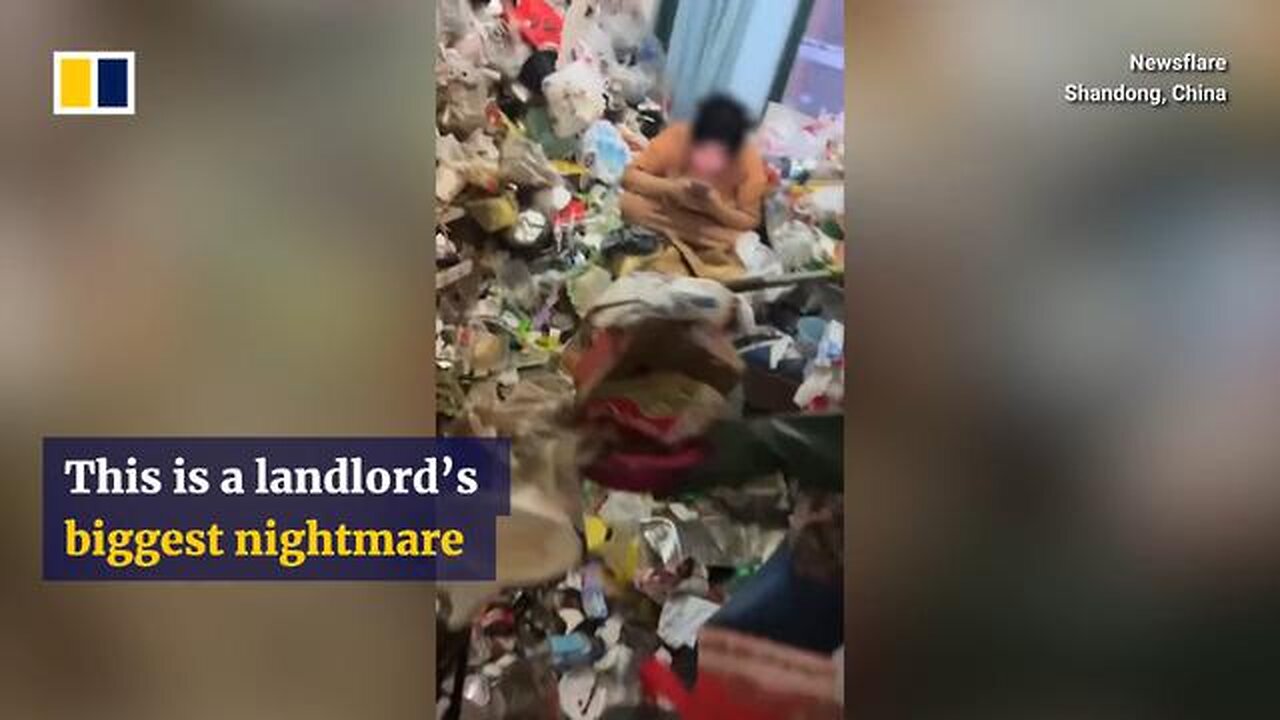 TENANT KICKED OUT AFTER NOT THROWING TRASH FOR 1 YEAR