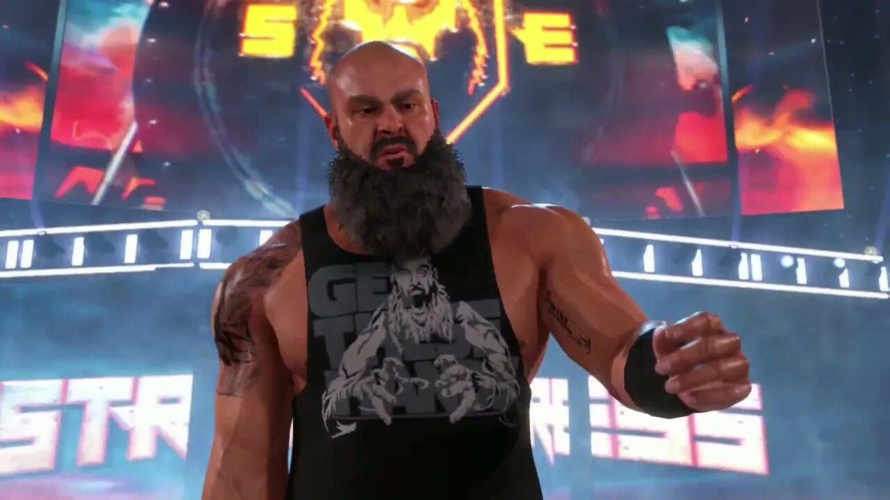 WWE 2k22 Braun Strowman Entrance