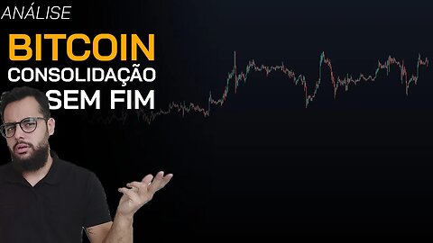 Bitcoin consolidado e feriado americano pode ESTENDER a consolidação