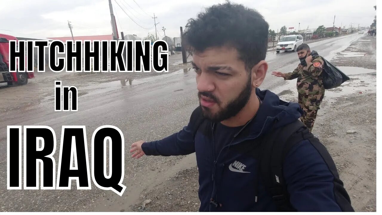 IRAQ: ISRAELI Jew Hitchhiking with a Peshmerga Soldier 🇮🇶