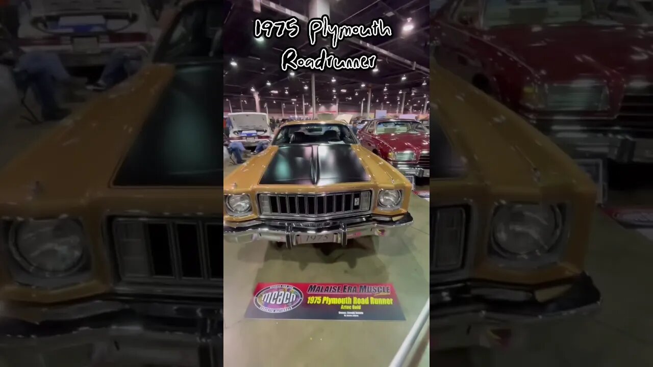 Aztec Gold 1975 Plymouth Roadrunner! #shorts