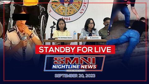 SMNI Nightline News with Admar Vilando & MJ Mondejar | September 20, 2023