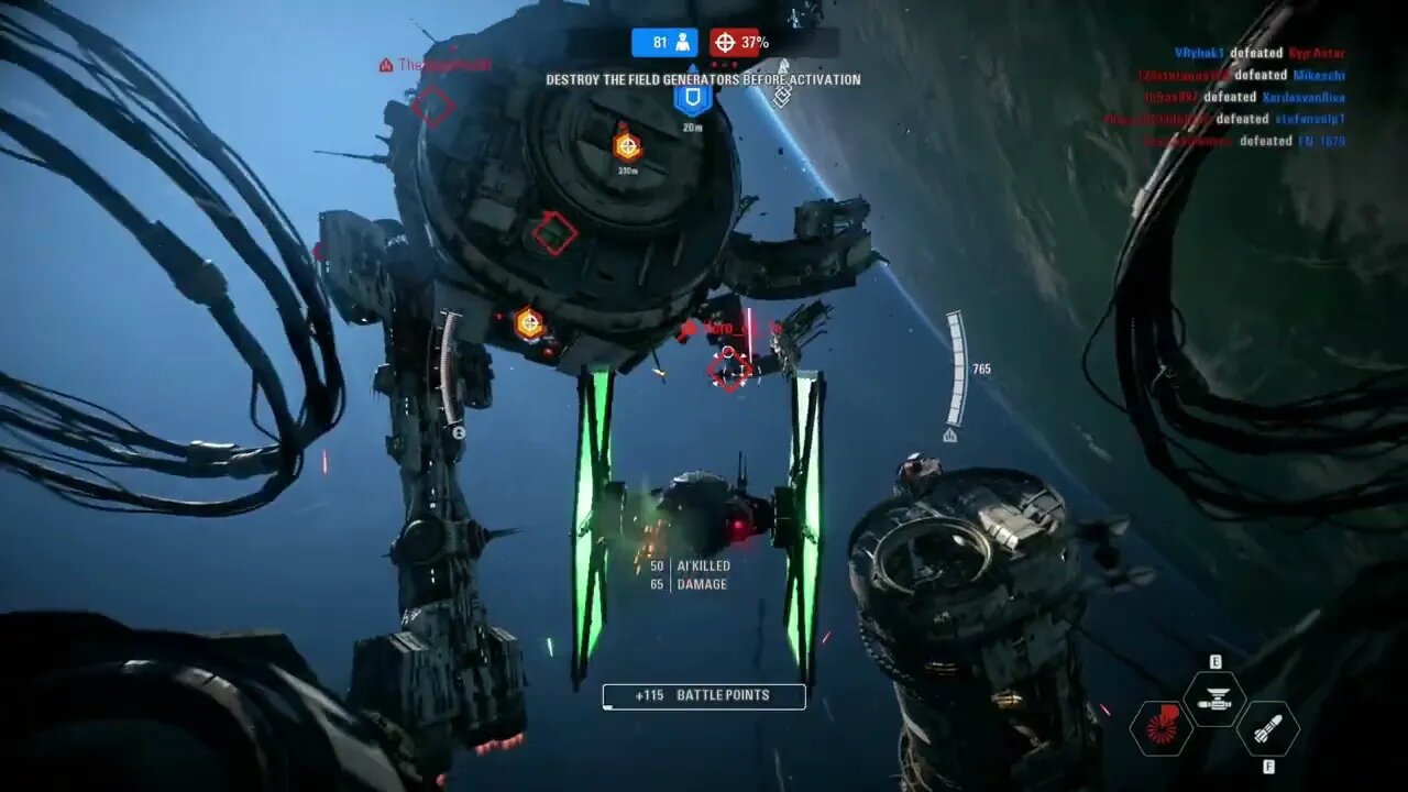 Star Wars Battlefront 2: Starfighter Assault Gameplay (No Commentary)