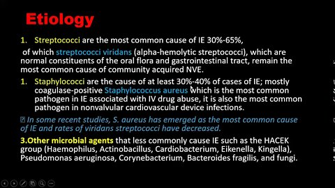 Oral surgery L4 (infective endocarditis)