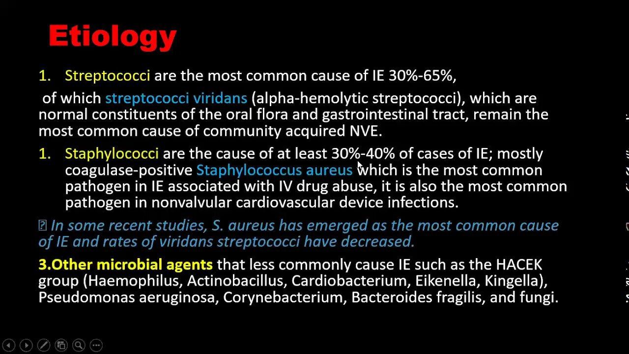 Oral surgery L4 (infective endocarditis)